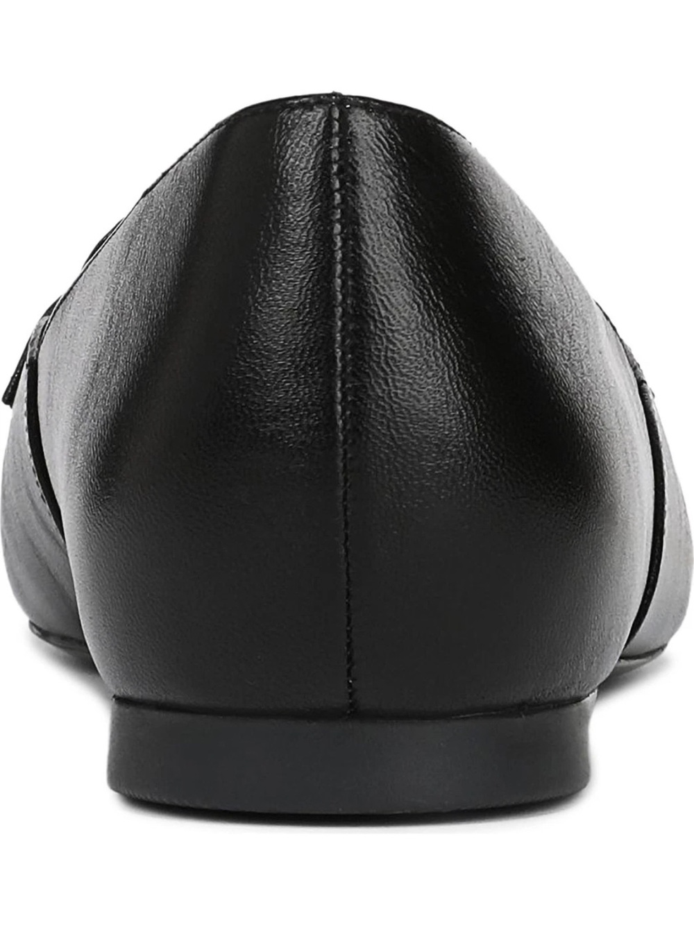 NIB Naturalizer Create Black Leather Slip On Loafers Women's 7M Square Toe - Picture 7 of 15